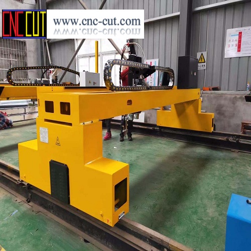 Heavy gantry cnc flame plasma cutter
