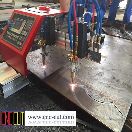 CNC flaming cutting machine