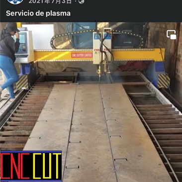 Heavy metal sheet CNC cutting In America