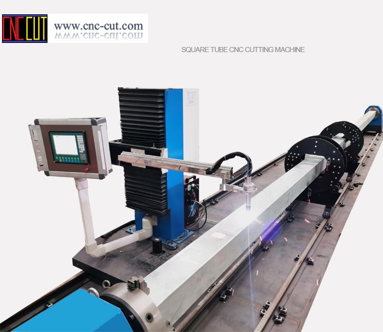 CNC Plasma Cutting Machine For Square Pipe