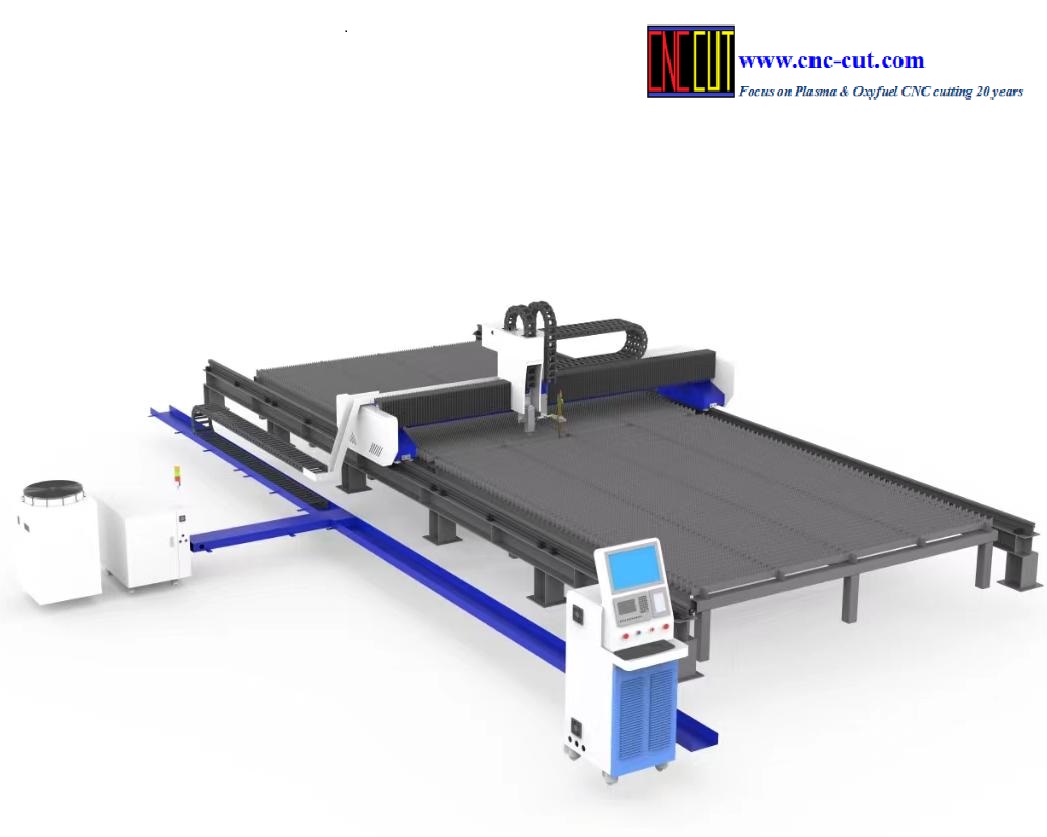 Heavy Gantry Fiber Laser CNC Cutting Machine